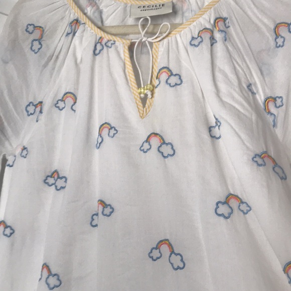 Rainbow Embroidered Nightgown Nap Dress - Picture 7 of 9